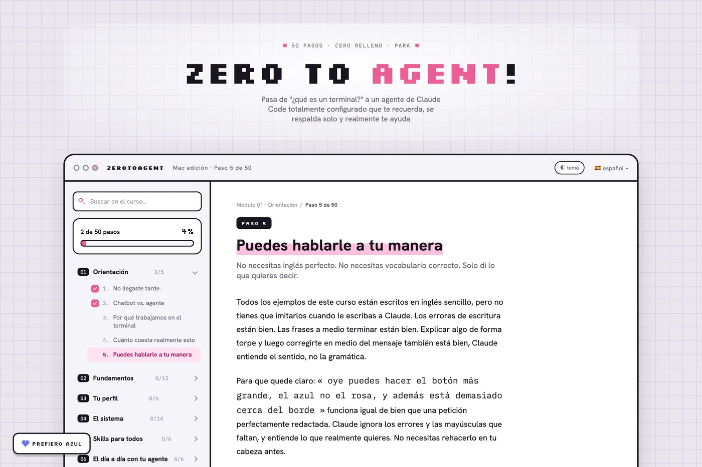 Zero To Agent - Edición Mac